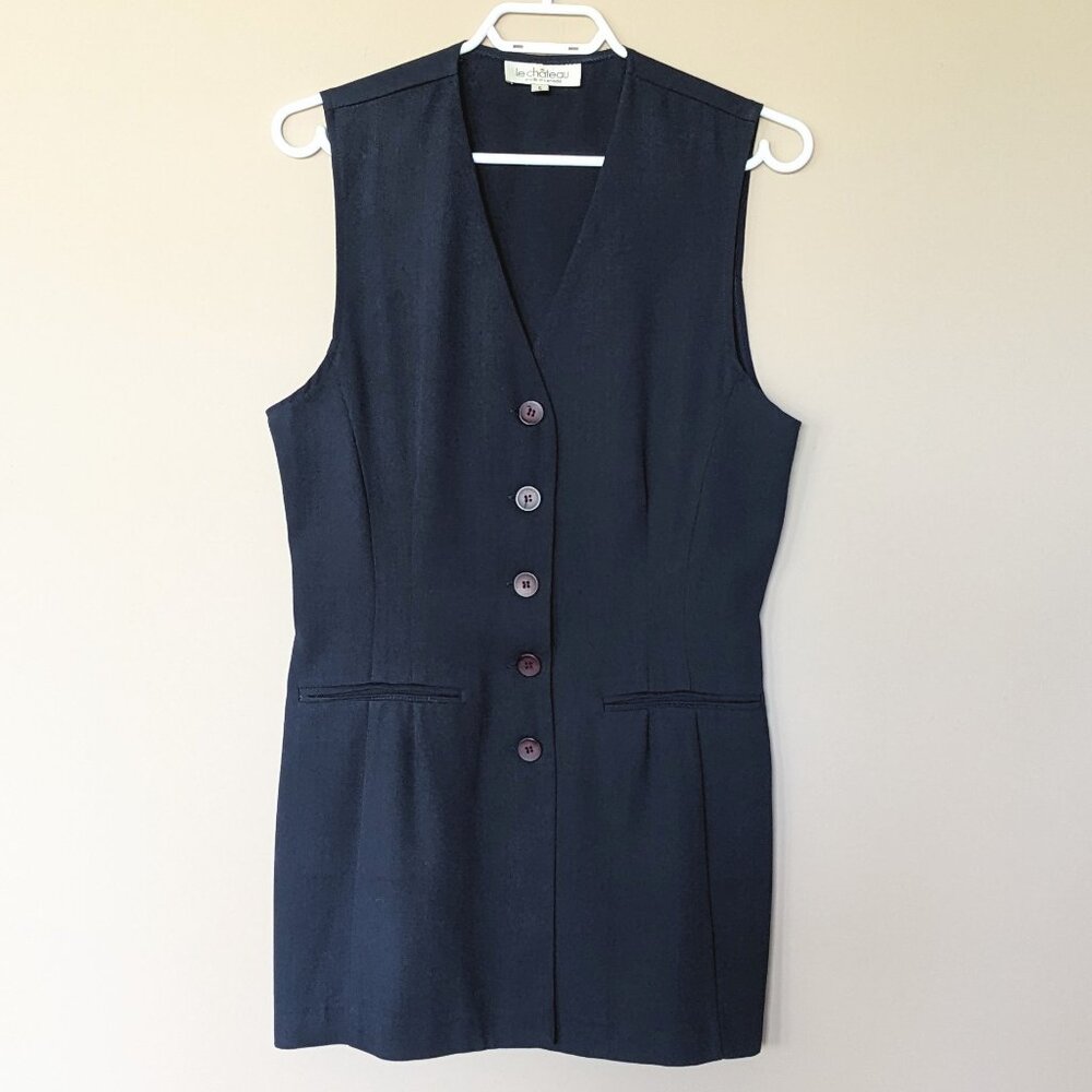 Vintage Le Chateau Waistcoat Made in Canada